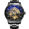 Men's Automatic Self-Wind Skeleton Fashion Watch - jomfeshop