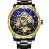 Men's Automatic Self-Wind Skeleton Fashion Watch - jomfeshop