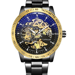 Men's Automatic Self-Wind Skeleton Fashion Watch