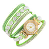 Women Fashion Casual Analog Quartz Women Rhinestone Watch Bracelet Watch