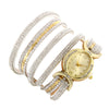 Women Fashion Casual Analog Quartz Women Rhinestone Watch Bracelet Watch