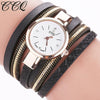 CCQ Women Fashion Casual Analog Quartz Women Watch Bracelet Watch - jomfeshop