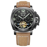 Luxury Automatic Mechanical Original Leather Military Men's Watch