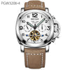 Luxury Automatic Mechanical Original Leather Military Men's Watch