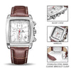 Image of Men's Top Brand Luxury Quartz Military Watch Genuine Leather