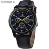 Men's 3D Display Business Quartz Military Watch