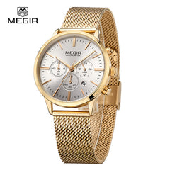 MEGIR Fashion Casual Women Quartz Watch