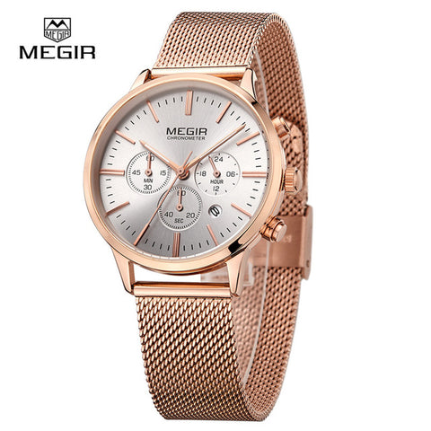 MEGIR Fashion Casual Women Quartz Watch