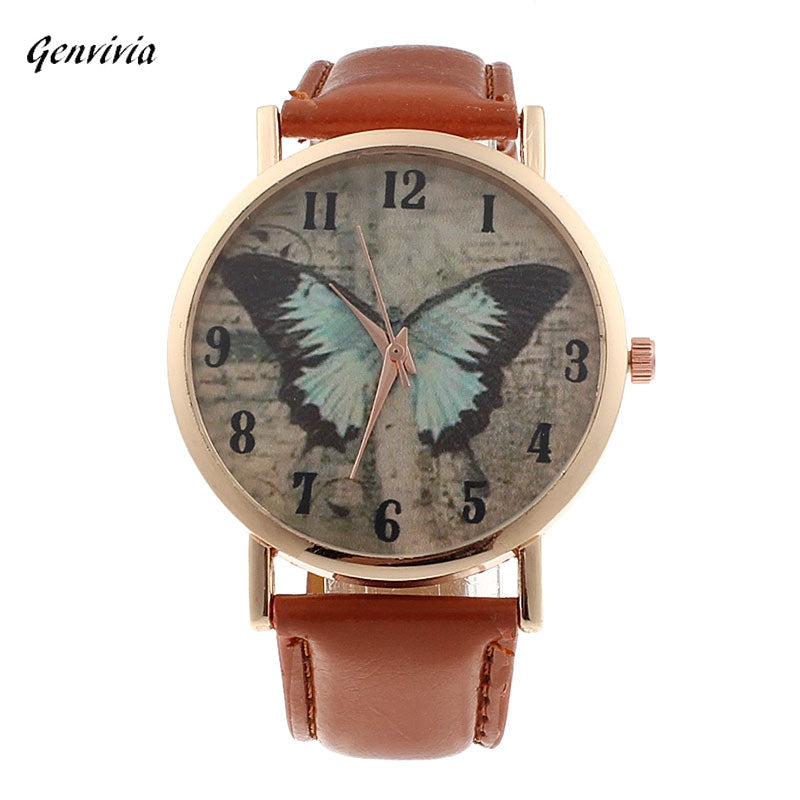 Genvivia Women's Butterfly Watch