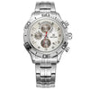 Stainless Steel Men Watches Multifunction Chronograph Calendar FREE SHIPPING