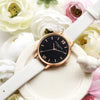 Women Fashion Leather Band Analog Quartz Round Wrist Watch Watches - jomfeshop