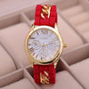 New Women Girl Watch Silicone Roman Numerals Quartz Wrist Watches - jomfeshop