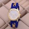 New Women Girl Watch Silicone Roman Numerals Quartz Wrist Watches - jomfeshop