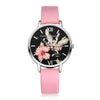 Image of Women Fashion Leather Band Analog Quartz Round Wrist Watch Watches