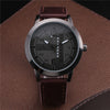 Men's Fashion Casual Sport Watch Waterproof Leather - jomfeshop