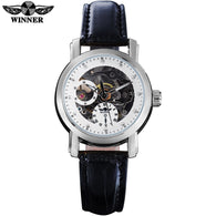 Women's Simple Automatic Skeleton Watch - jomfeshop