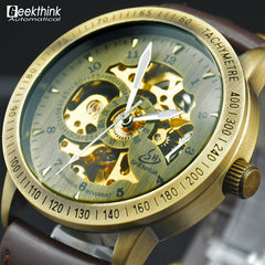 Men's Skeleton Steampunk Watch - jomfeshop