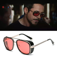 Samjune Iron Man 3 Matsuda TONY stark Sunglasses Men Rossi Coating retro Vintage Designer Sun glasses Oculos Masculino Gafas de - jomfeshop